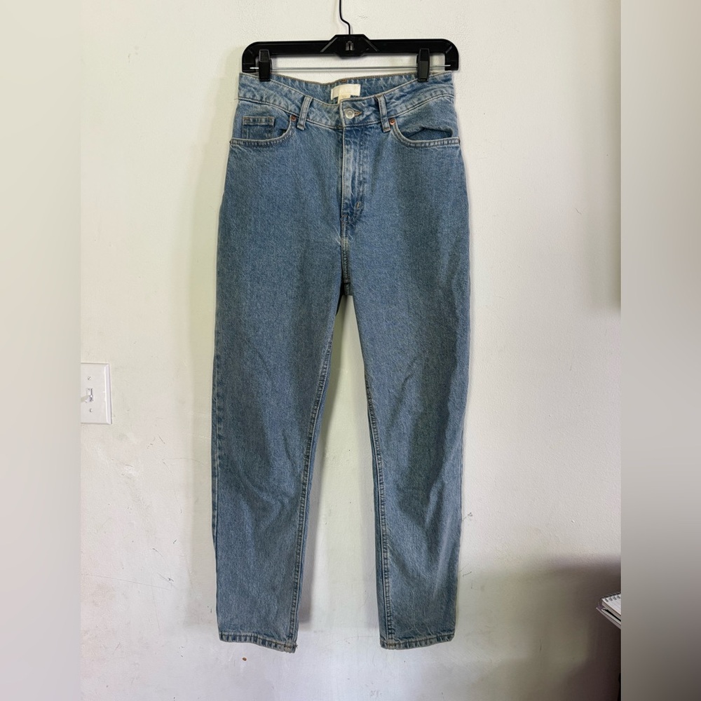 H&M Womens Classic Straight Vintage Style Jeans, Size US 6